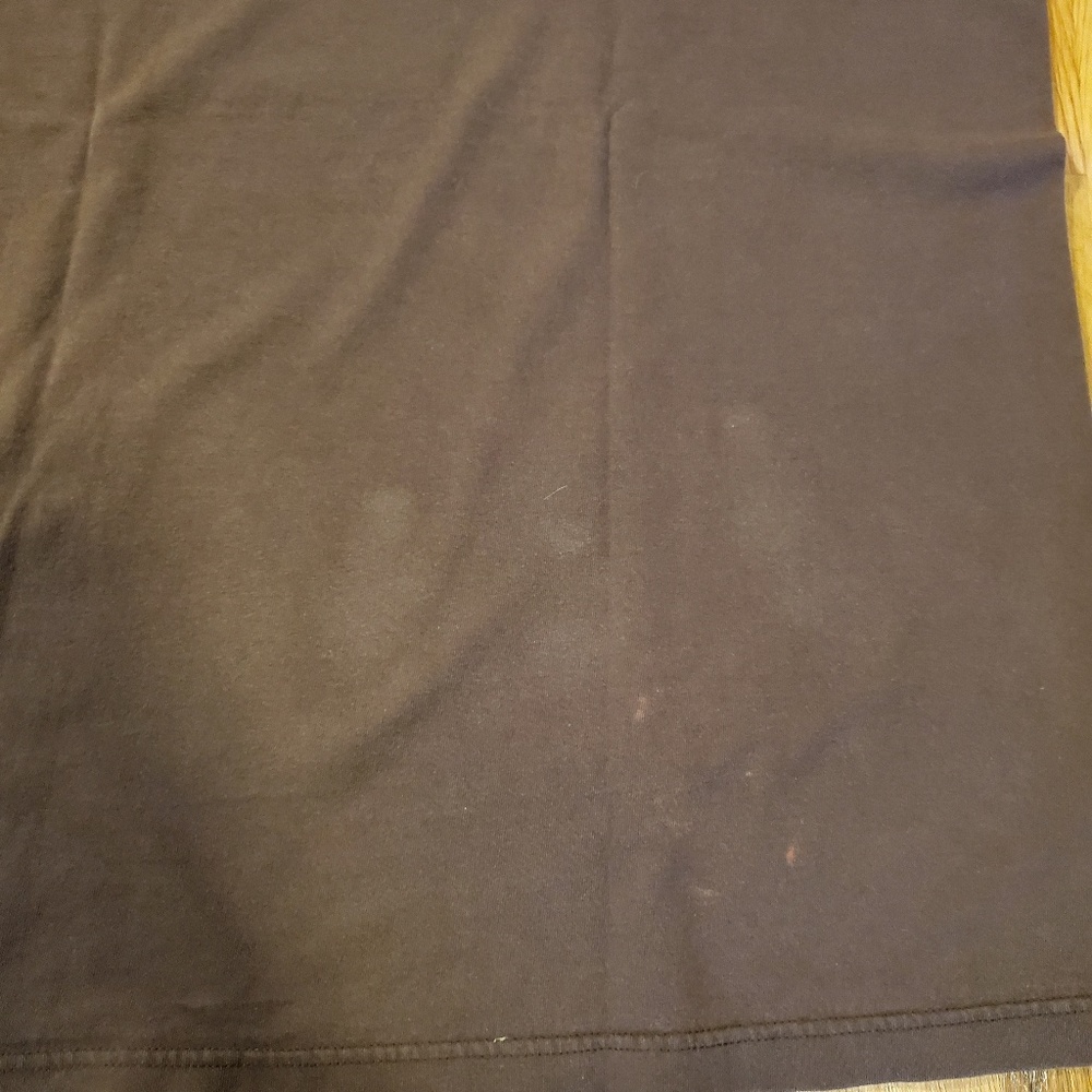 Mens brown large nike tshirt with bleach stains - Picture 8 of 8
